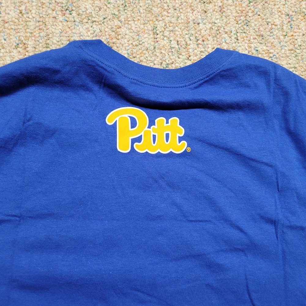 Nike Pitt Panthers Shirt Mens XL Blue Hail Cathedral of Learning Sports NWT - Picture 14 of 15